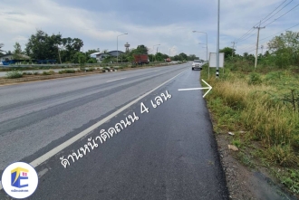 ขายที่ดิน องครักษ์ ติดถนนใหญ่