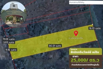 ที่ดินโครงการชัทมิทกรีนวัลเล่ย์ แม่ริม 