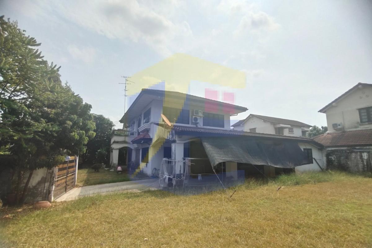 บ้านเดี่ยวประชาชื่น ติวานนท์-สามัคคี หลังมุม ทำเลดี พื้นที่ว่างกว้าง สร้างบ้านได้เป็นหลัง ใกล้จุดขึ้น-ลงทางด่วน