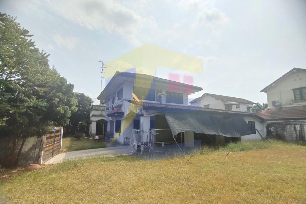บ้านเดี่ยวประชาชื่น ติวานนท์-สามัคคี หลังมุม ทำเลดี พื้นที่ว่างกว้าง สร้างบ้านได้เป็นหลัง ใกล้จุดขึ้น-ลงทางด่วน