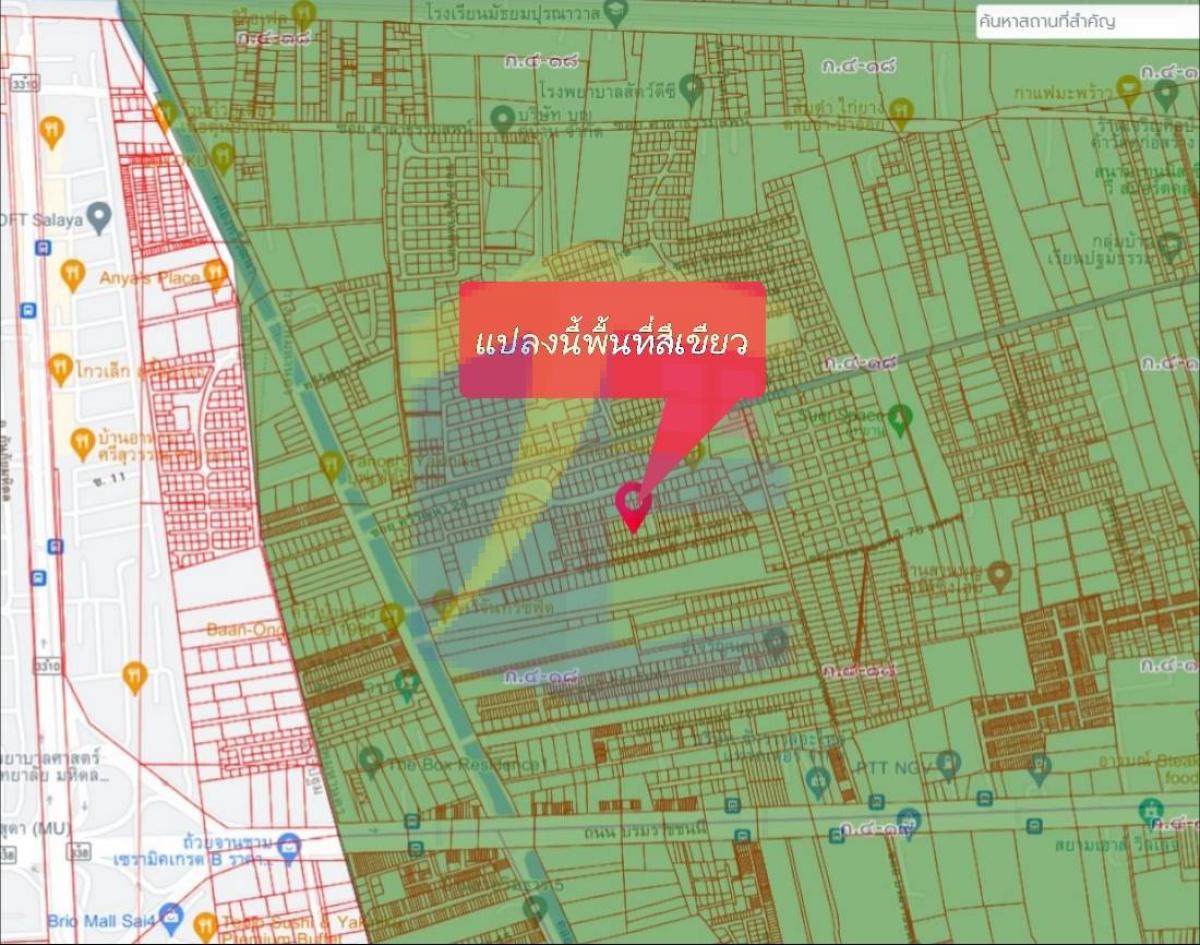  ที่ดินบรม 78 แยก 15 ( ทวีวัฒนา 22 ) ที่ดินถมแล้ว