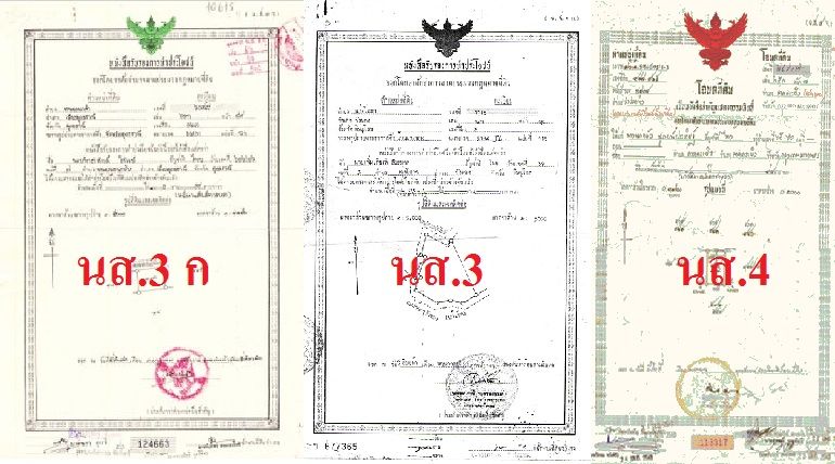 ประเภทและลักษณะของโฉนดที่ดิน