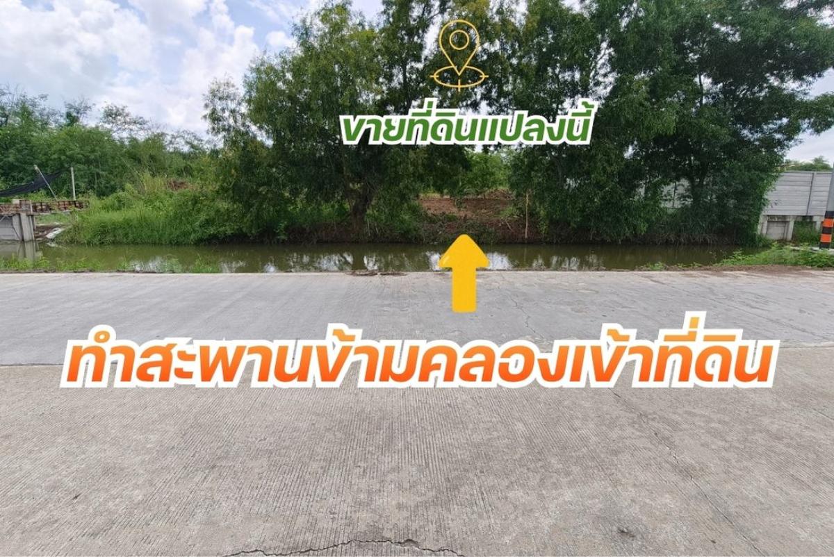 ขายที่ดินคลองพระอุดม ลาดหลุมแก้ว 1-1-84 ไร่ เหมาะทำโกดัง คลังสินค้า มีทางเข้า 2 ทาง ราคา 7.59 ล้าน