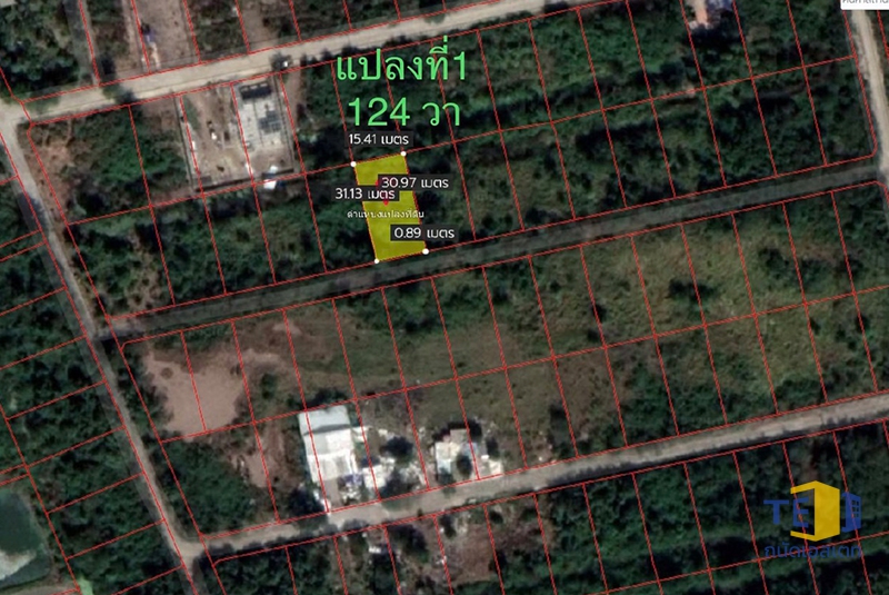 ขายที่ดินบางเลน นท.248 ตร.ว. 2โฉนด ถมแล้ว เพียง 8 นาทีถึง ตลาด